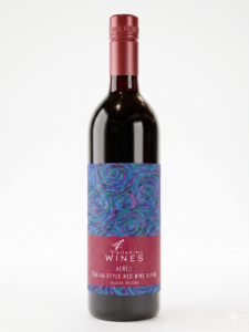 Aereo Italian Style Red Blend bottle — Soaring Wines, Willcox Arizona